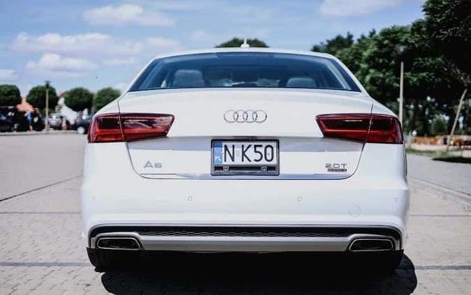 Audi A6 cena 88000 przebieg: 119000, rok produkcji 2016 z Gołdap małe 56